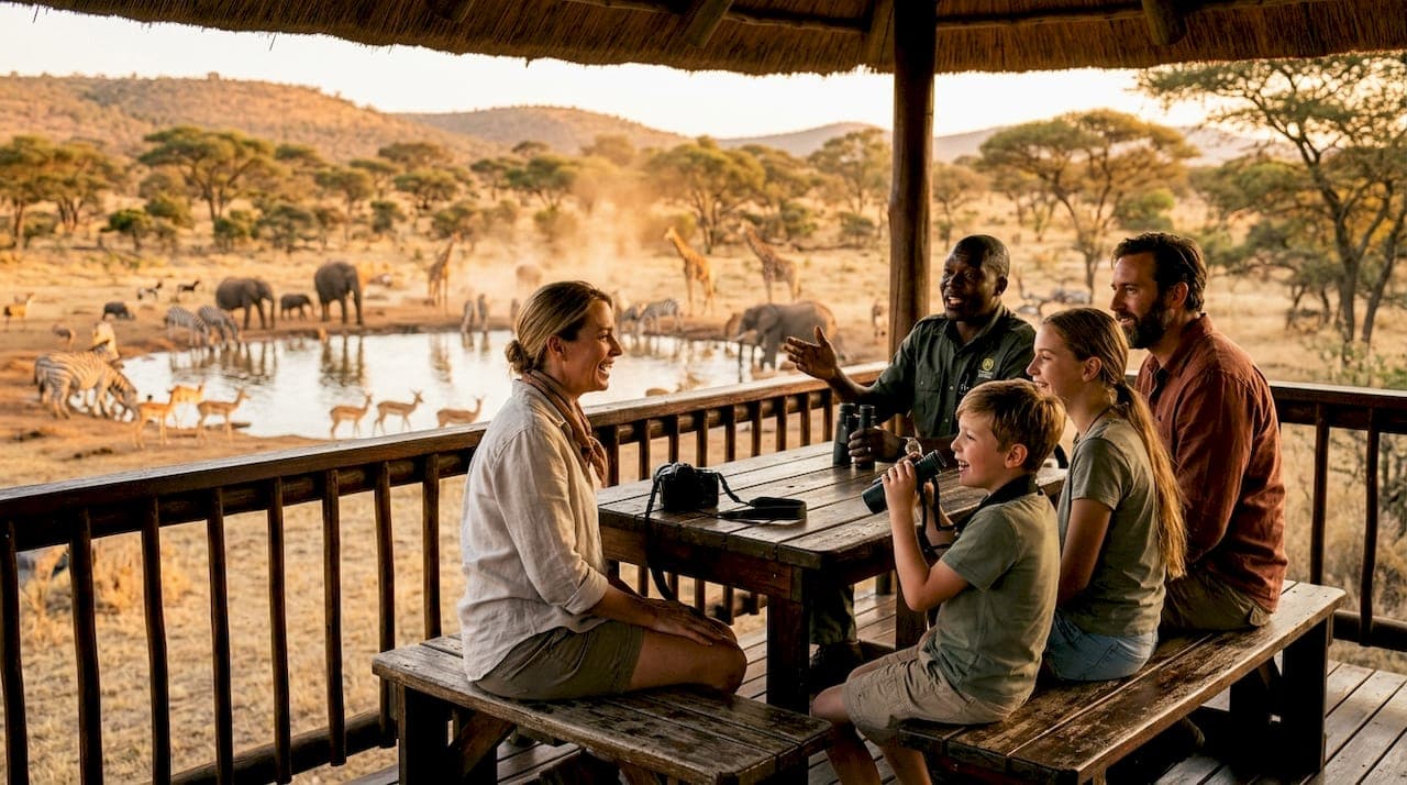 Interaktive Safarierlebnisse für Kinder in Südafrika