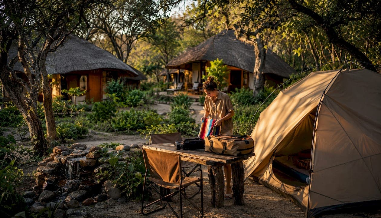 Bushbaby Lodge & Camping: Ihr Basislager für Safaris